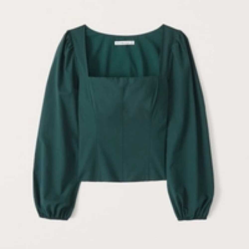 Abercrombie Green Top